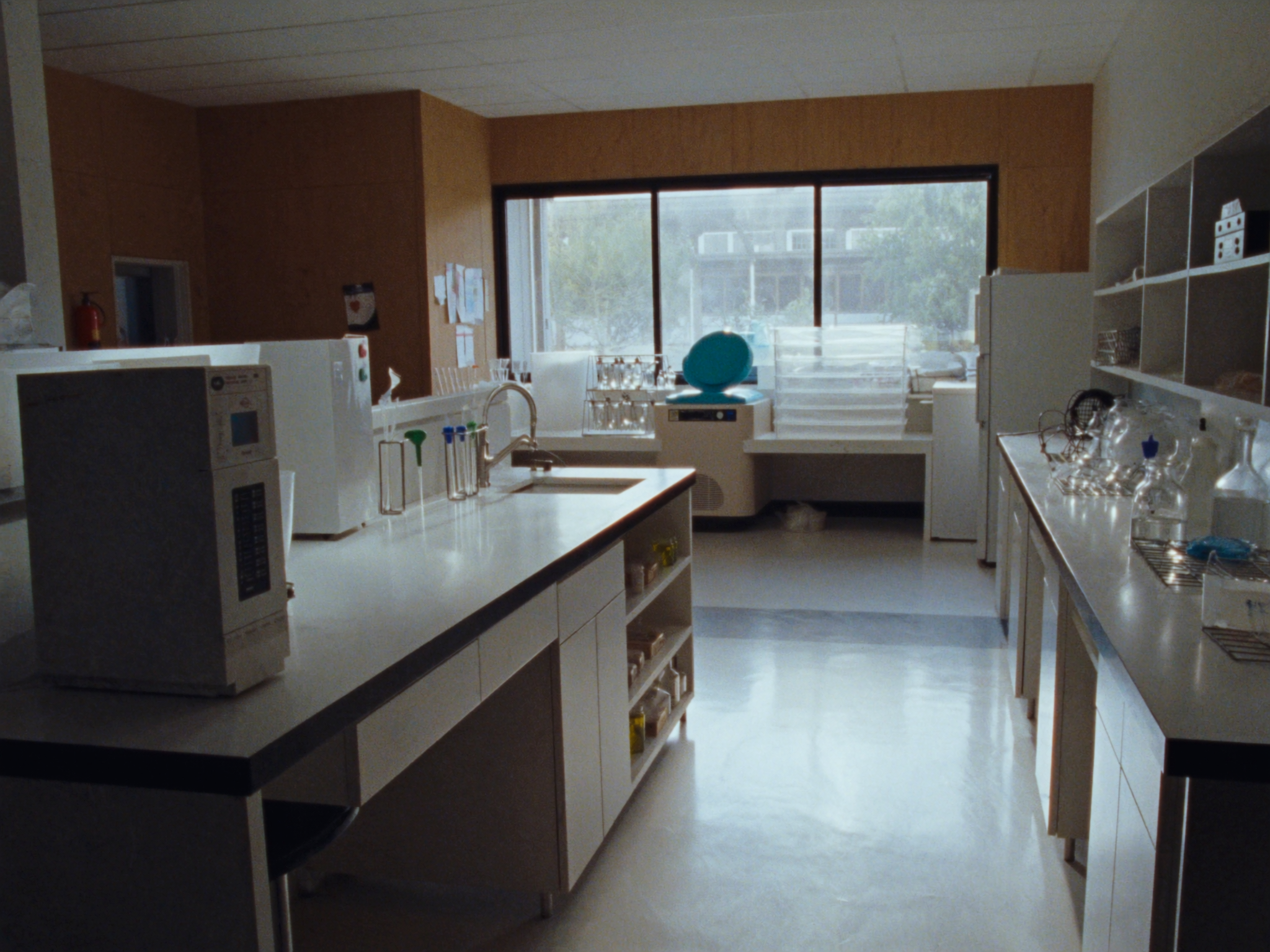 Laboratorio clínico de la clínica